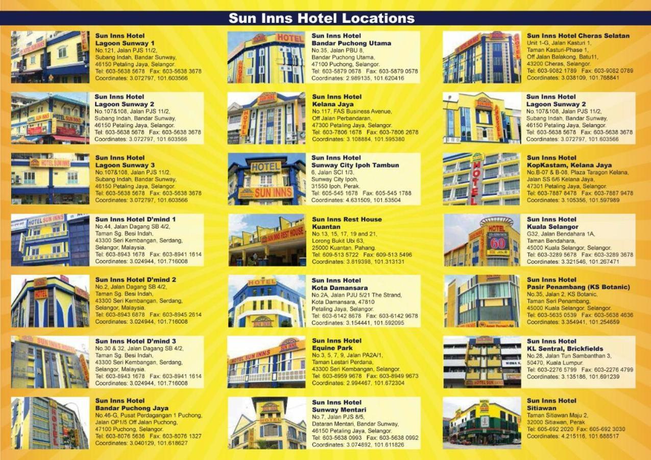 Sun Inns Meru Raya Ipoh Kültér fotó